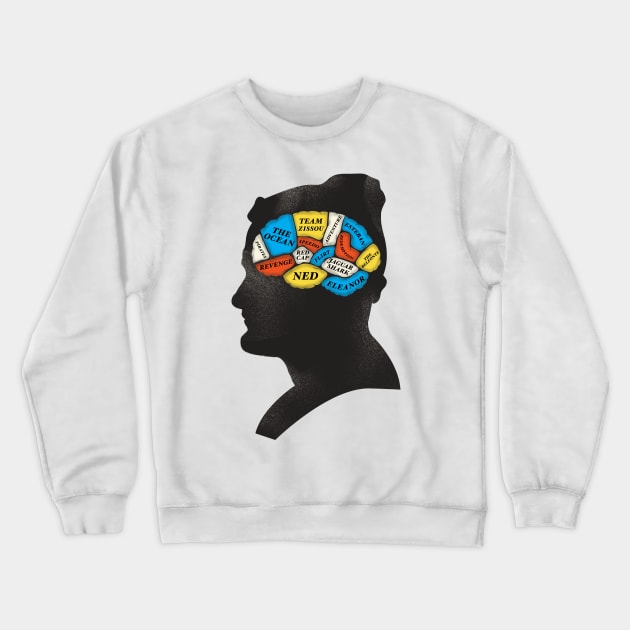 Zissou Phrenology Crewneck Sweatshirt by wharton